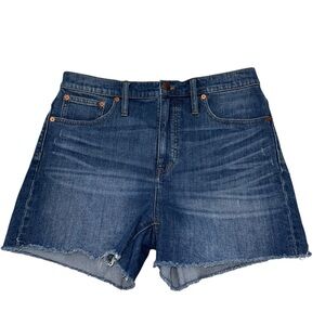 Madewell High-Rise Denim Shorts Size 30